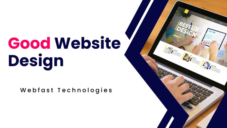 Signs of a good website design